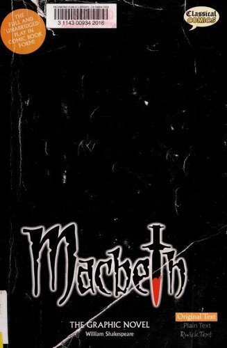 Macbeth: The Graphic Novel Original Text Version #[nn]