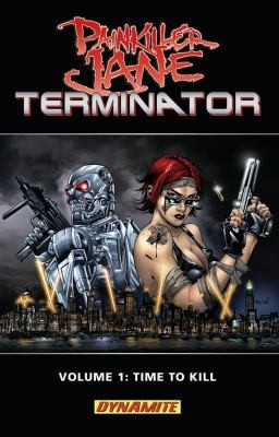 Painkiller Jane vs. Terminator #1 cover