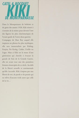 Kiki de Montparnasse #[nn] cover