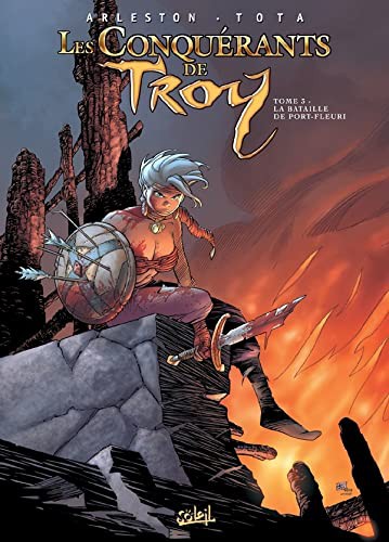 Les Conquérants de Troy #3 cover