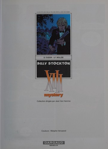 XIII Mystery #6 cover