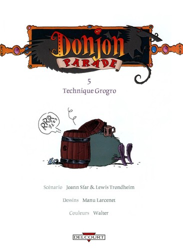 Donjon Parade #5 cover