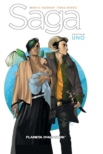 Saga #1 cover