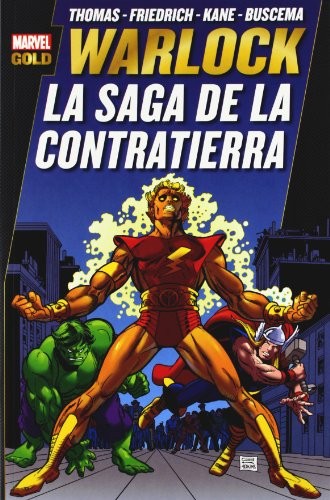 Marvel Gold. Warlock: La Saga de la Contratierra #[nn] cover