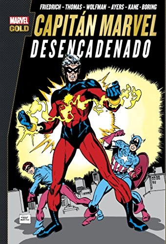 Marvel Gold. Capitán Marvel: Desencadenado #[nn] cover