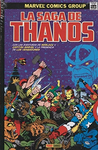 Marvel Gold. La Saga de Thanos #[nn] cover