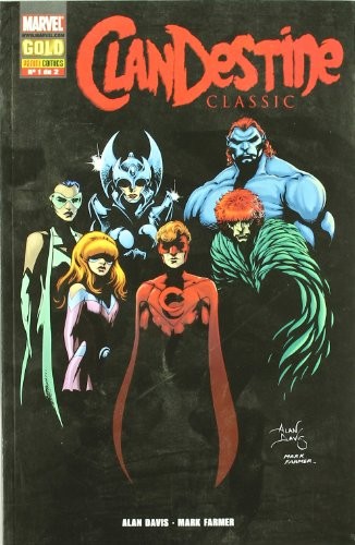 Marvel Gold: Clandestine Classic #1 cover