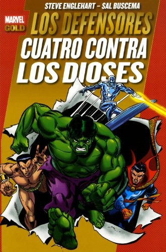 Marvel Gold. Los Defensores: Cuatro Contra Los Dioses #[nn] cover