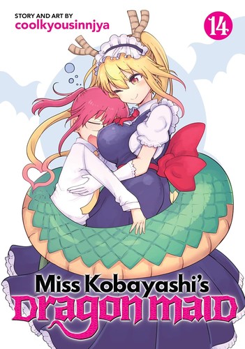 Miss Kobayashi's Dragon Maid #14 cover