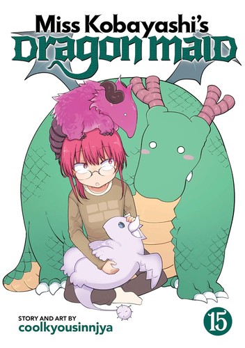 Miss Kobayashi's Dragon Maid #15 cover