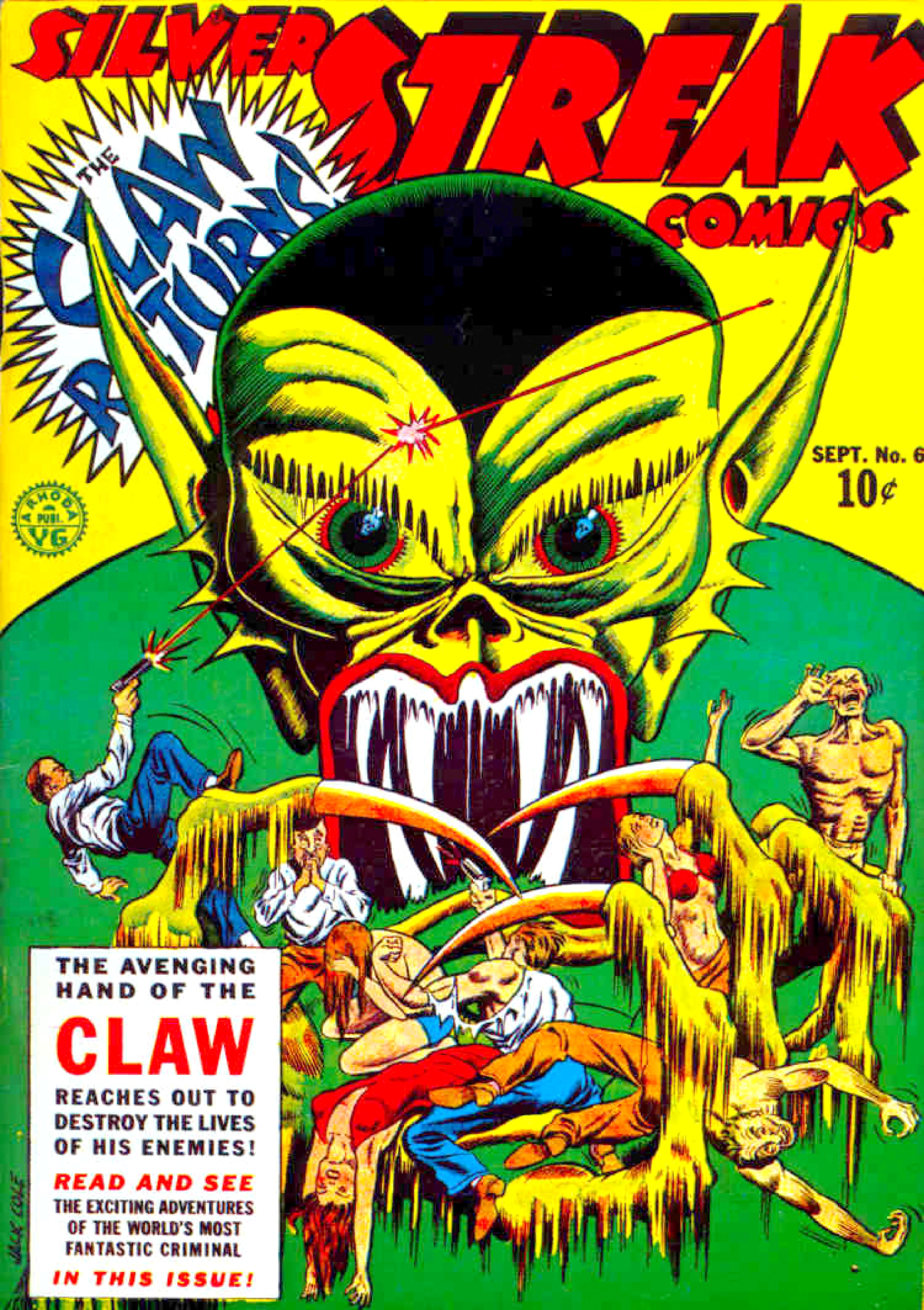 Silver Streak Comics #6 cover