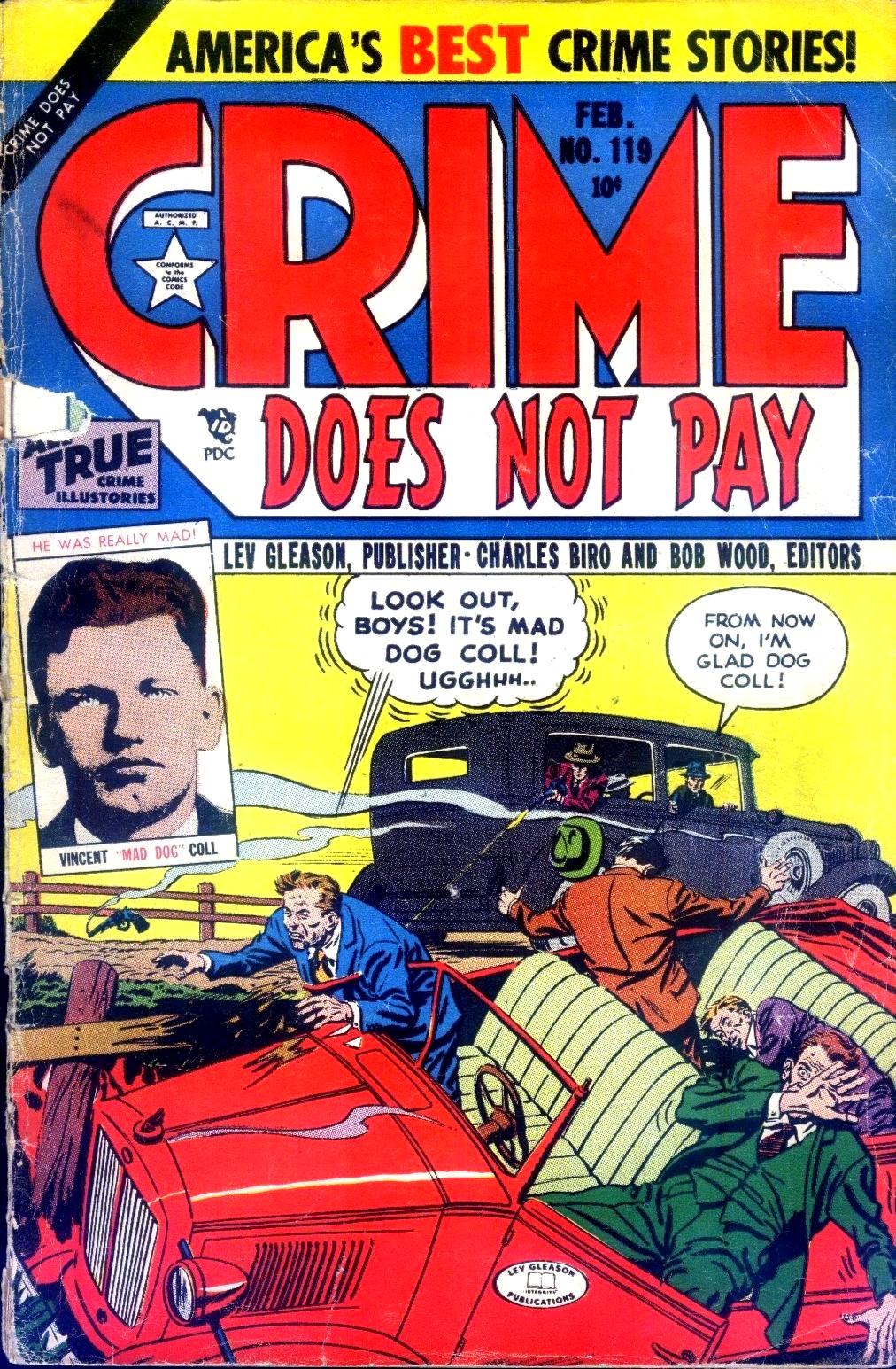 Crime Does Not Pay #119 cover