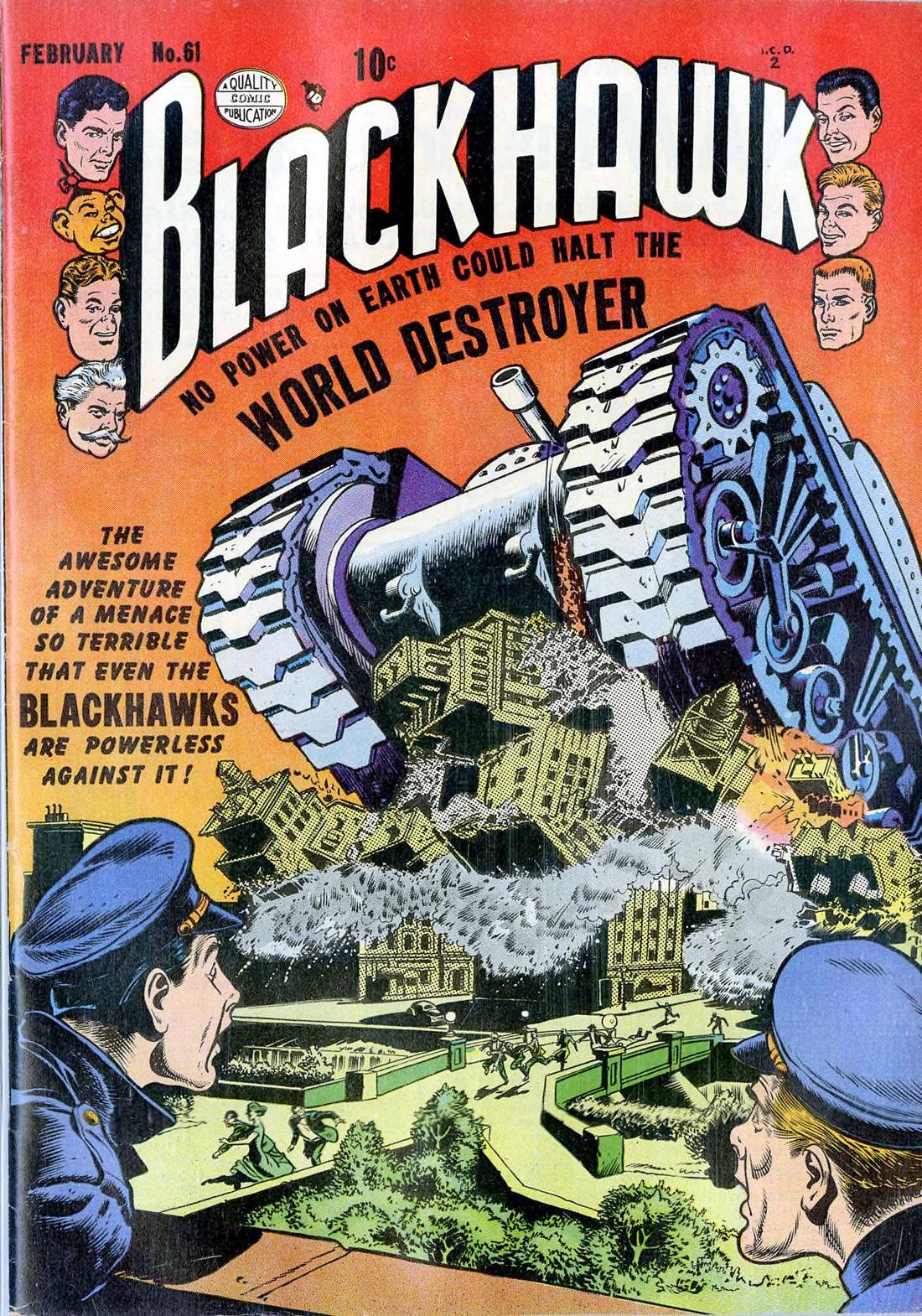 Blackhawk #61 cover