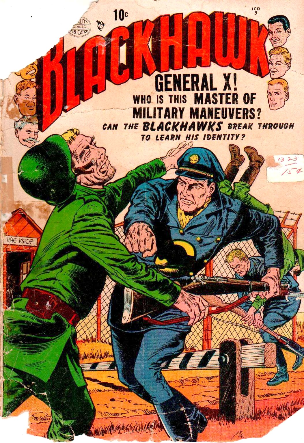 Blackhawk #62 cover