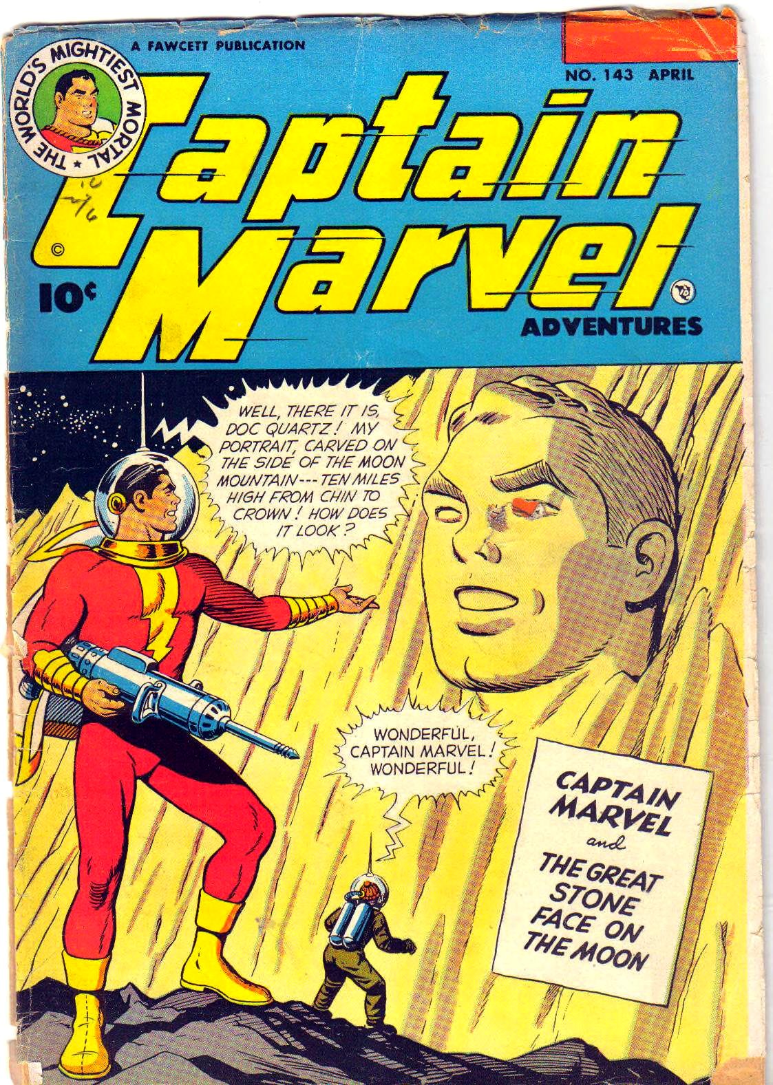 Captain Marvel Adventures #143 cover