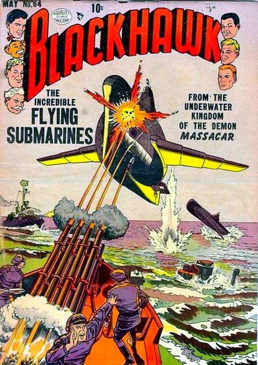 Blackhawk #64 cover