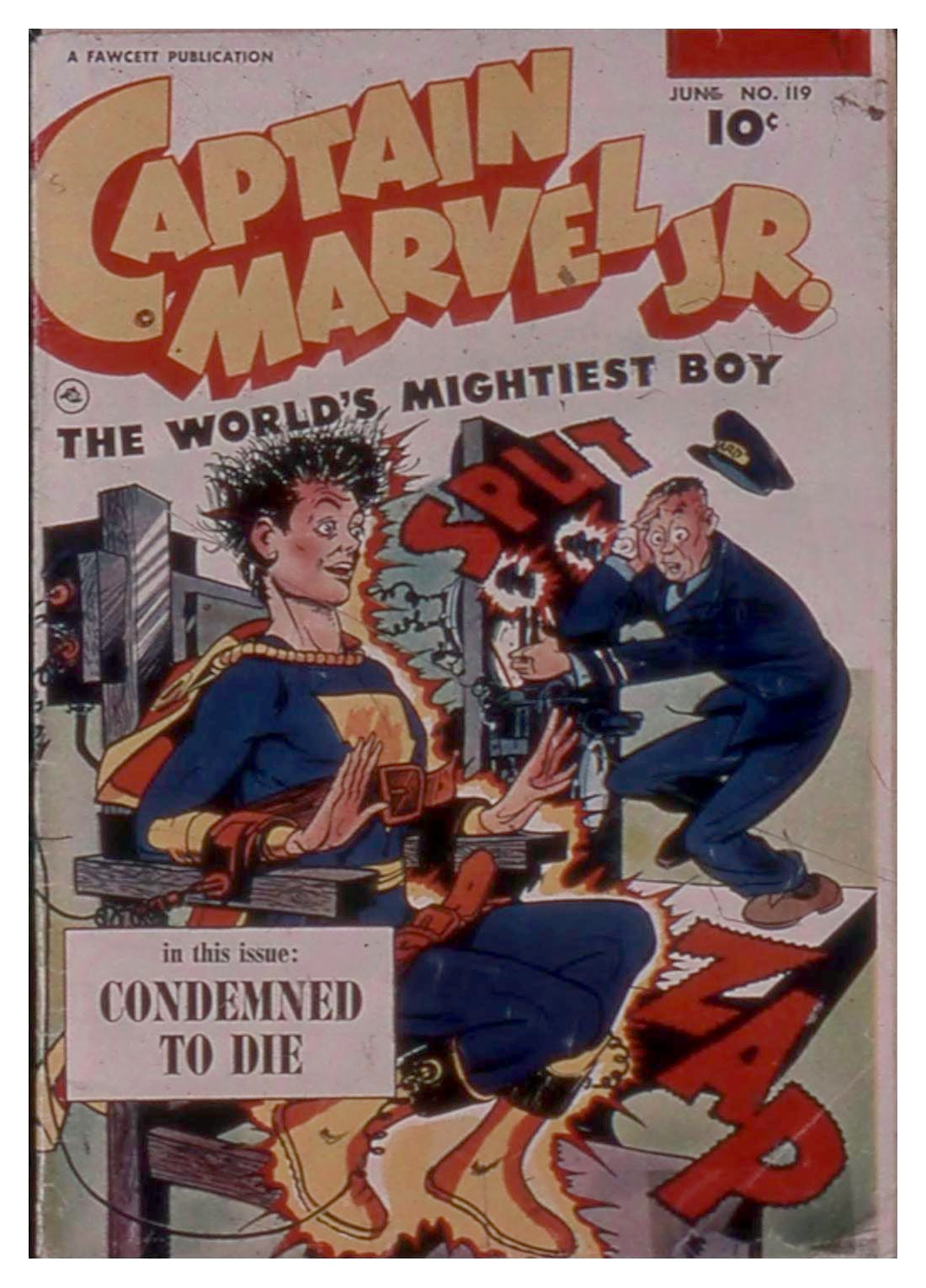 Captain Marvel Jr. #119 cover