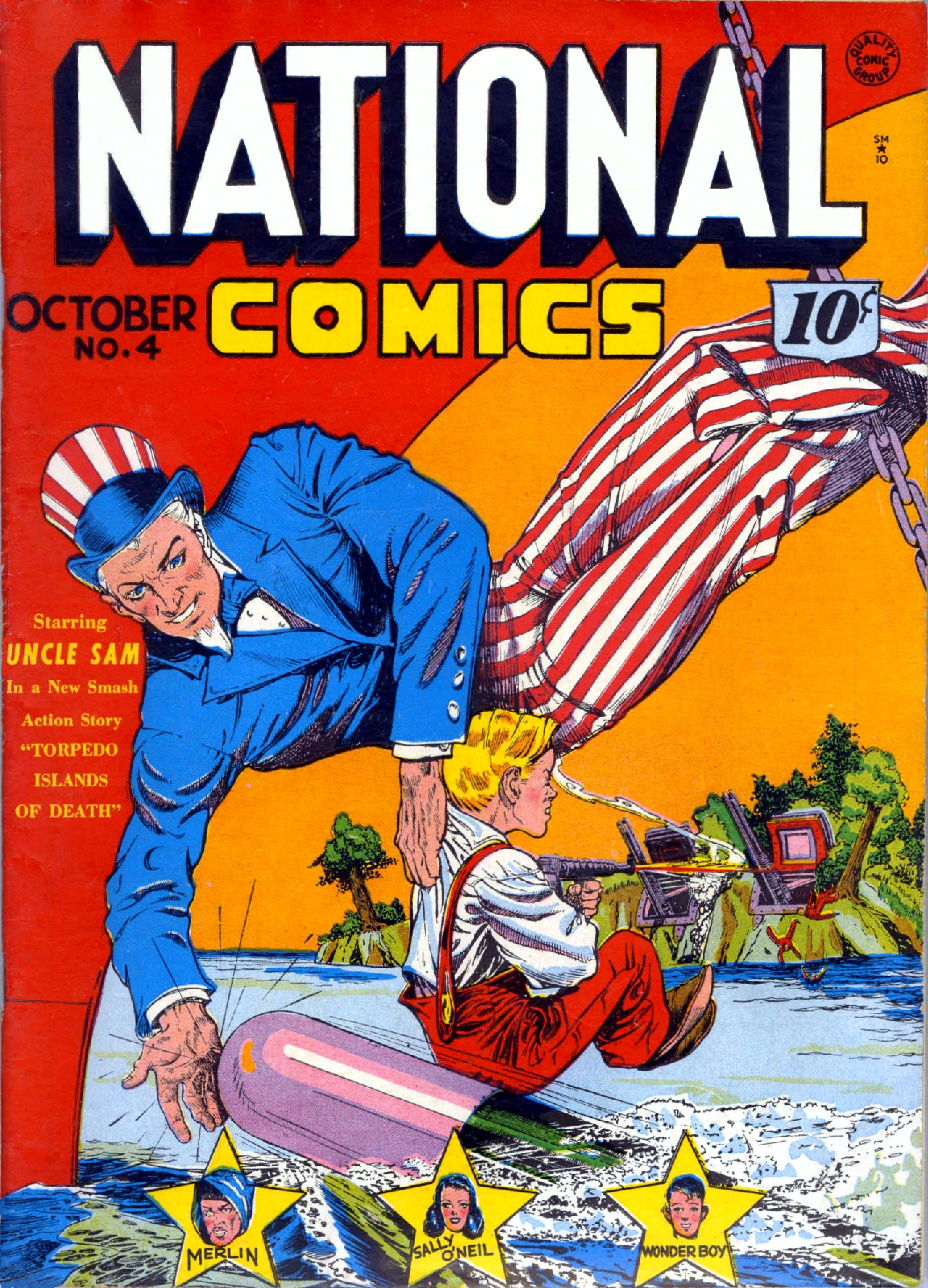 National Comics #4 cover