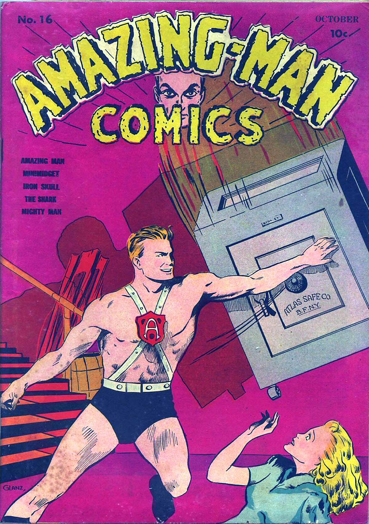 Amazing Man Comics #16