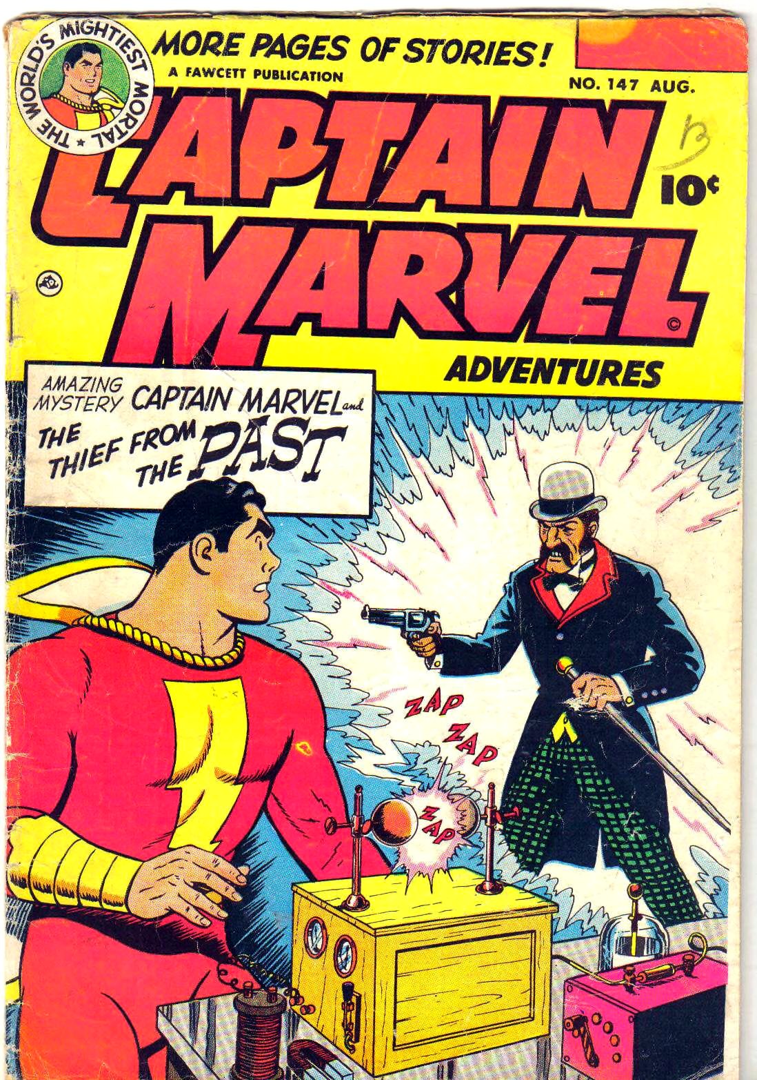 Captain Marvel Adventures #147 cover