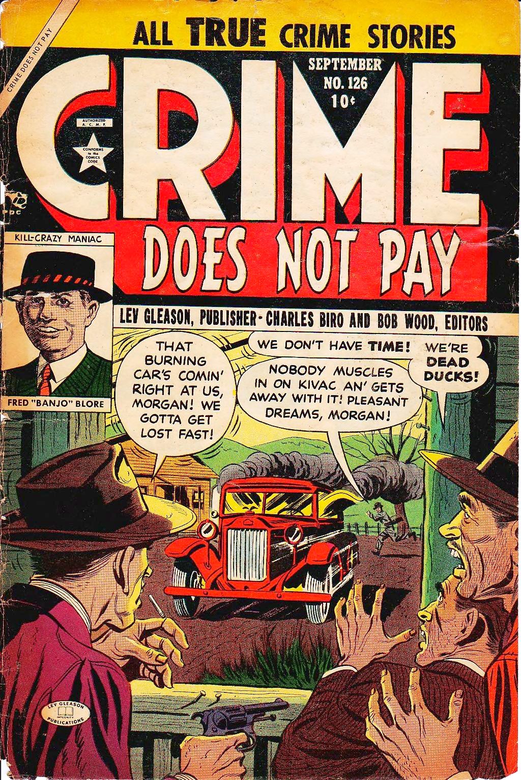 Crime Does Not Pay #126 cover