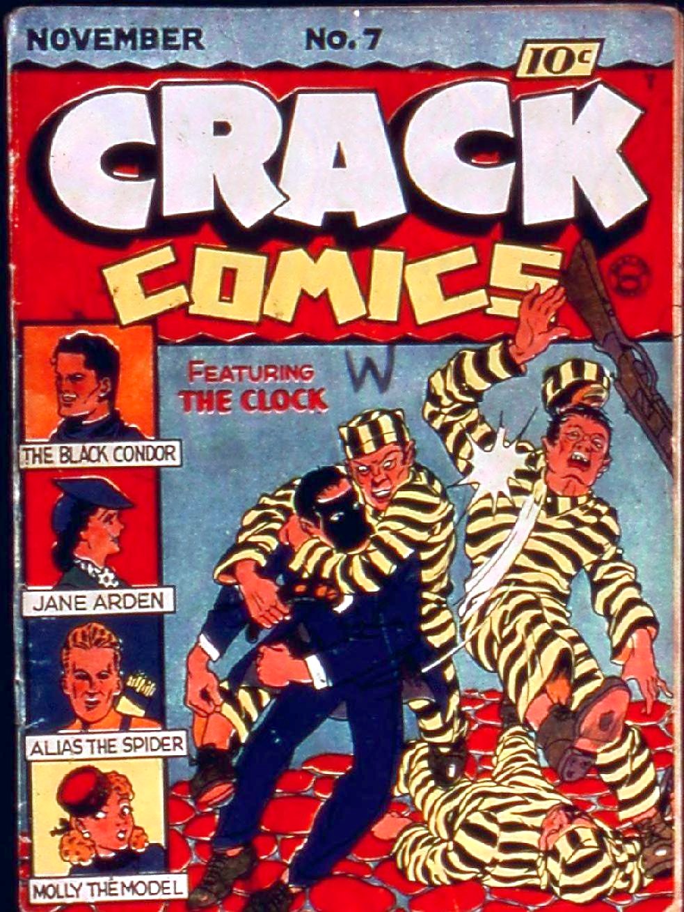 Crack Comics #7 cover