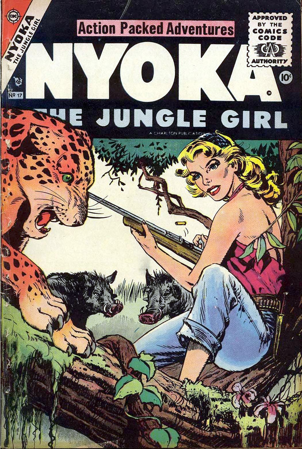 Nyoka the Jungle Girl #17