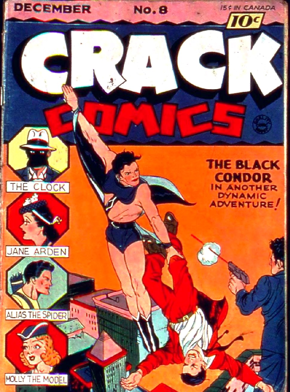 Crack Comics #8 cover