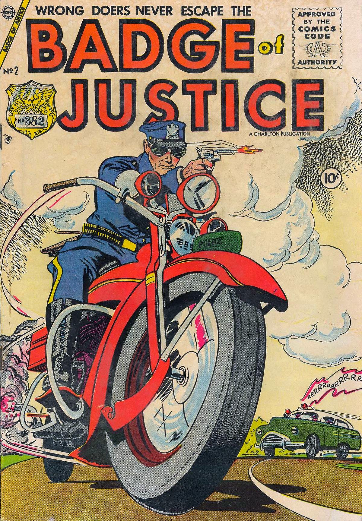 Badge of Justice #2 cover