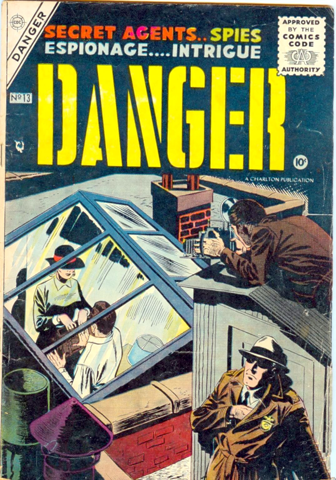 Danger #13 cover