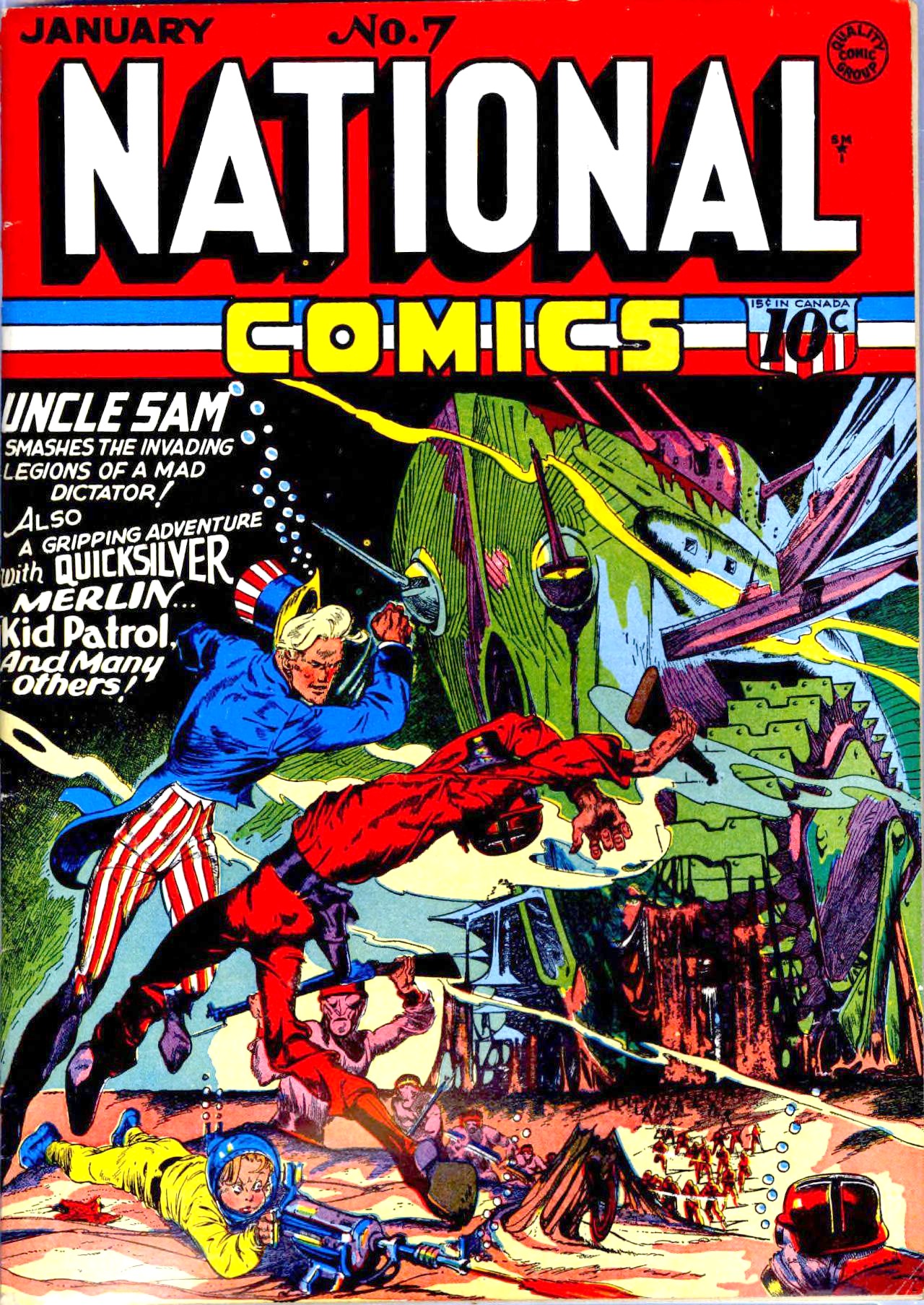 National Comics #7 cover