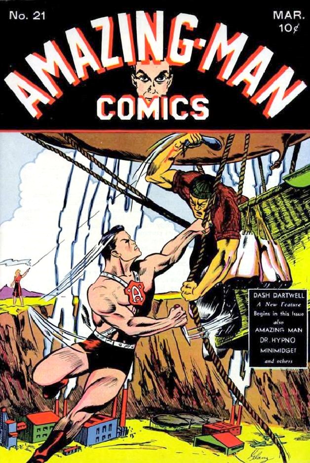 Amazing Man Comics #21