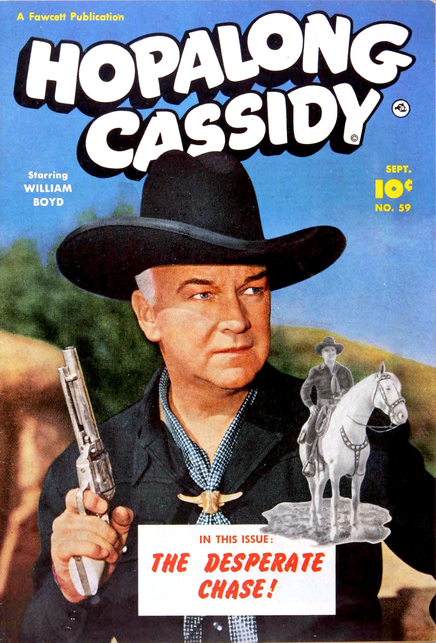Hopalong Cassidy #59 cover