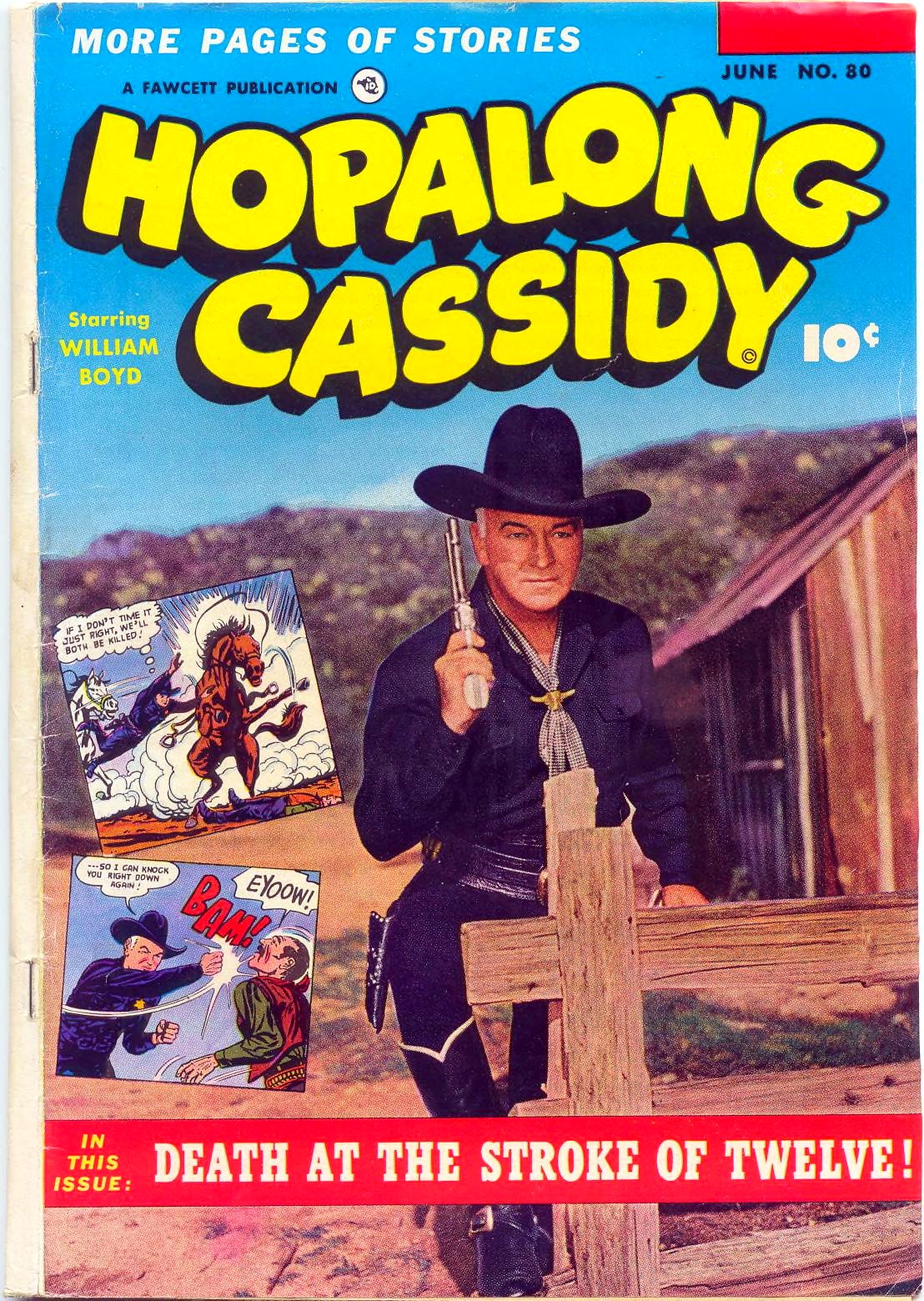 Hopalong Cassidy #80 cover