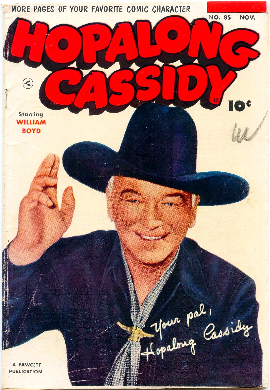 Hopalong Cassidy #85 cover