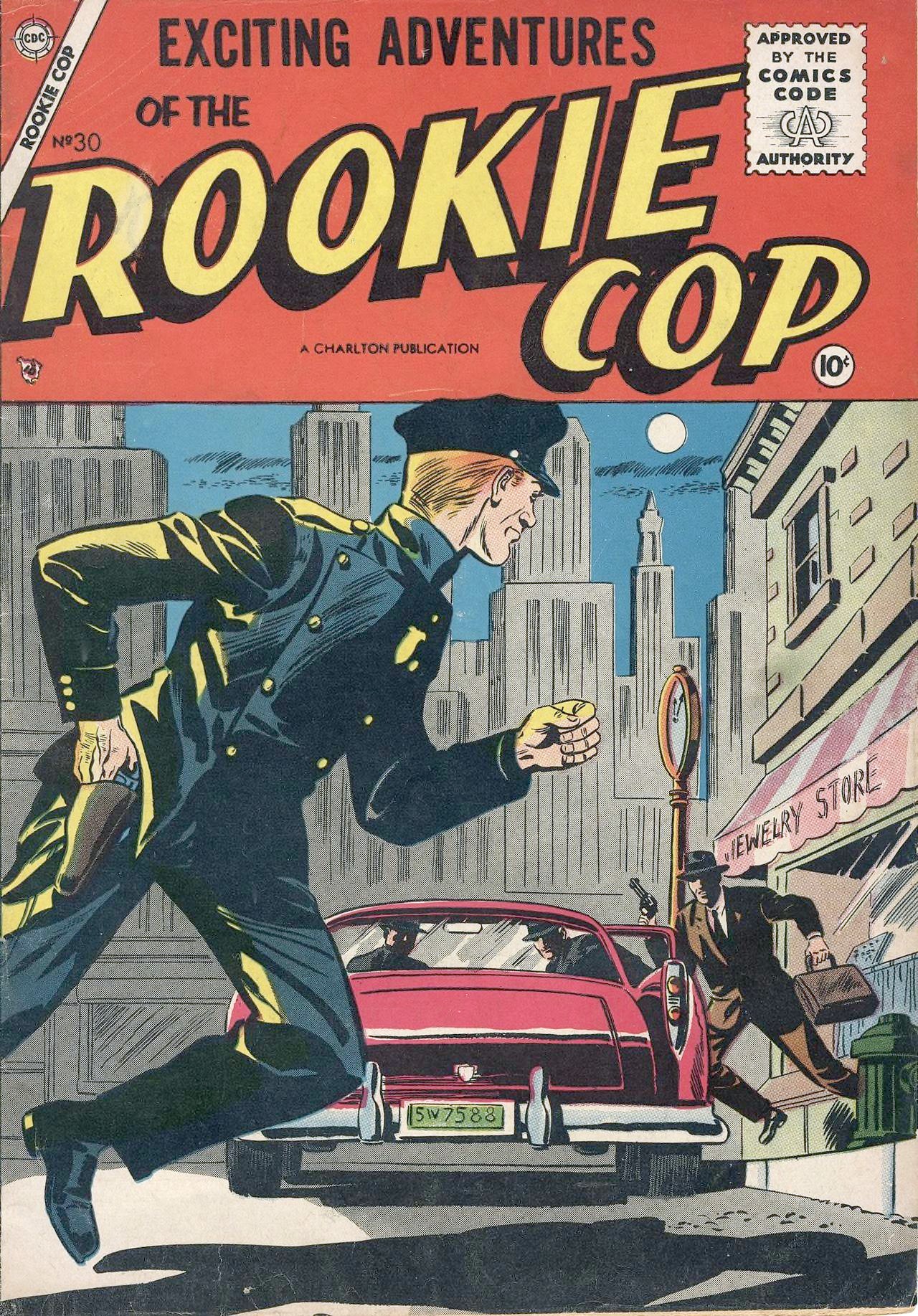 Rookie Cop #30 cover