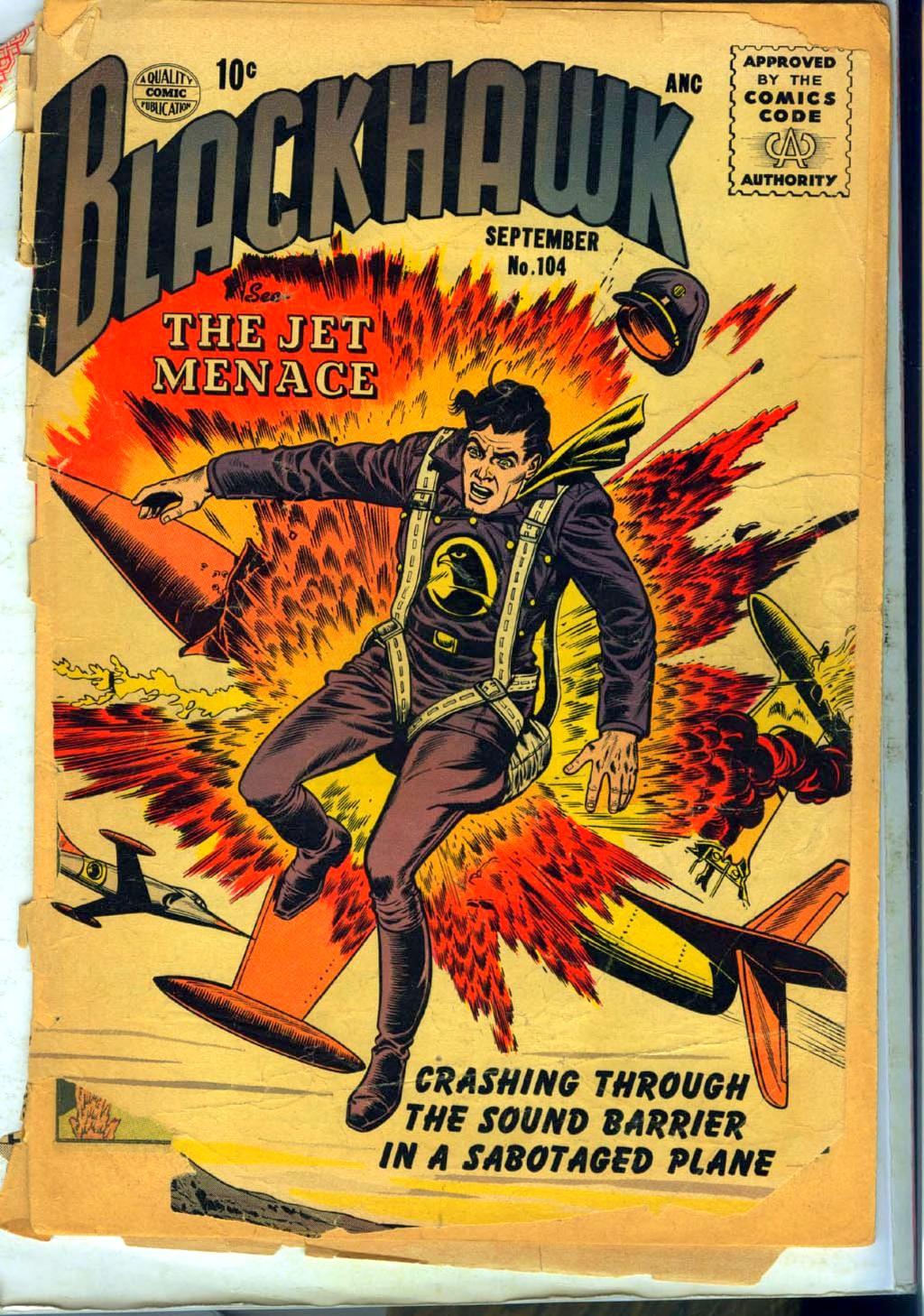 Blackhawk #104 cover