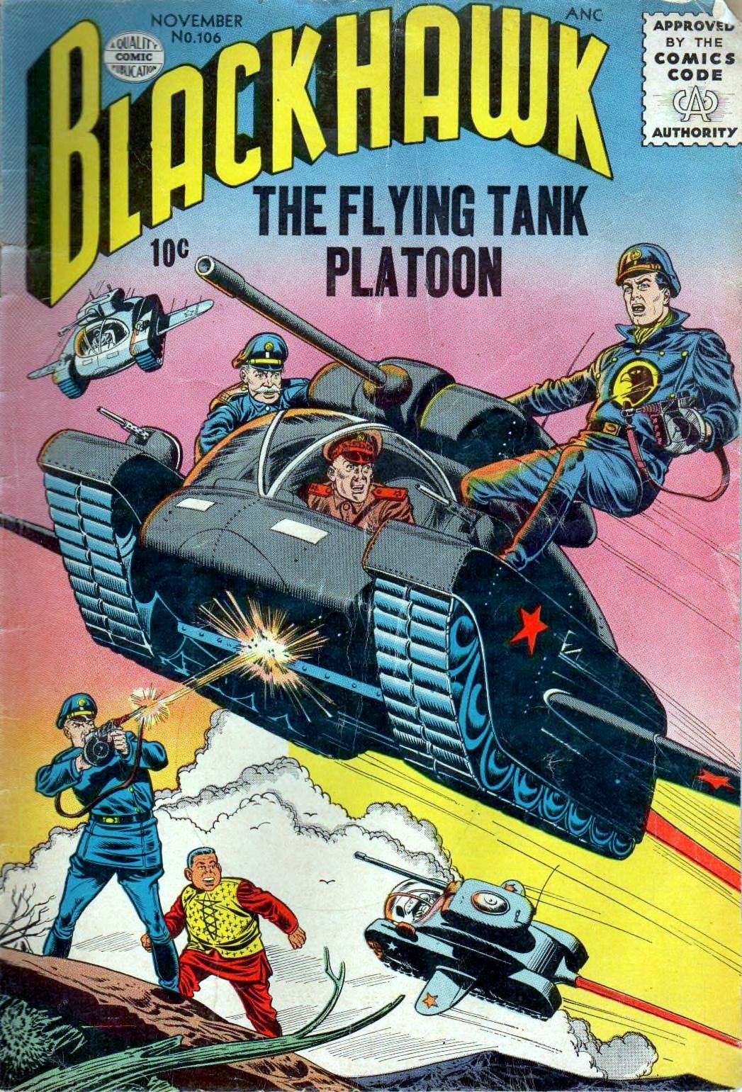 Blackhawk #106 cover