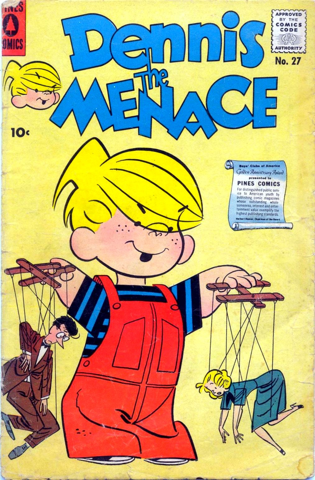 Dennis the Menace #27 cover