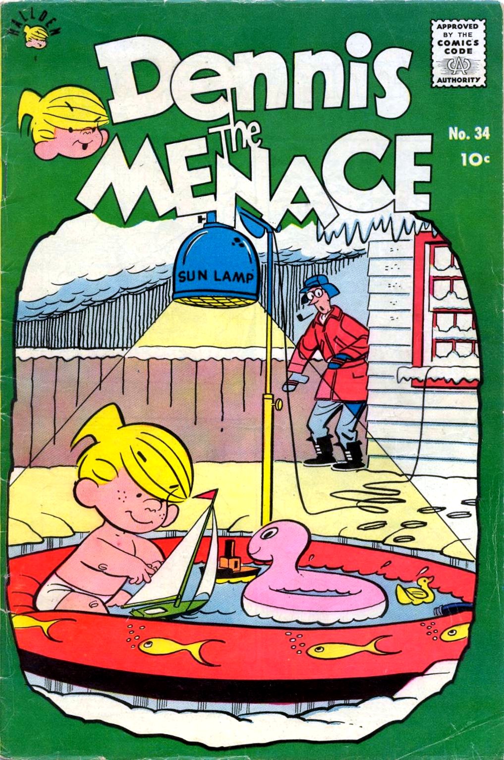 Dennis the Menace #34 cover