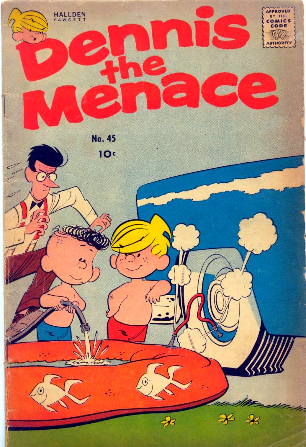 Dennis the Menace #45 cover