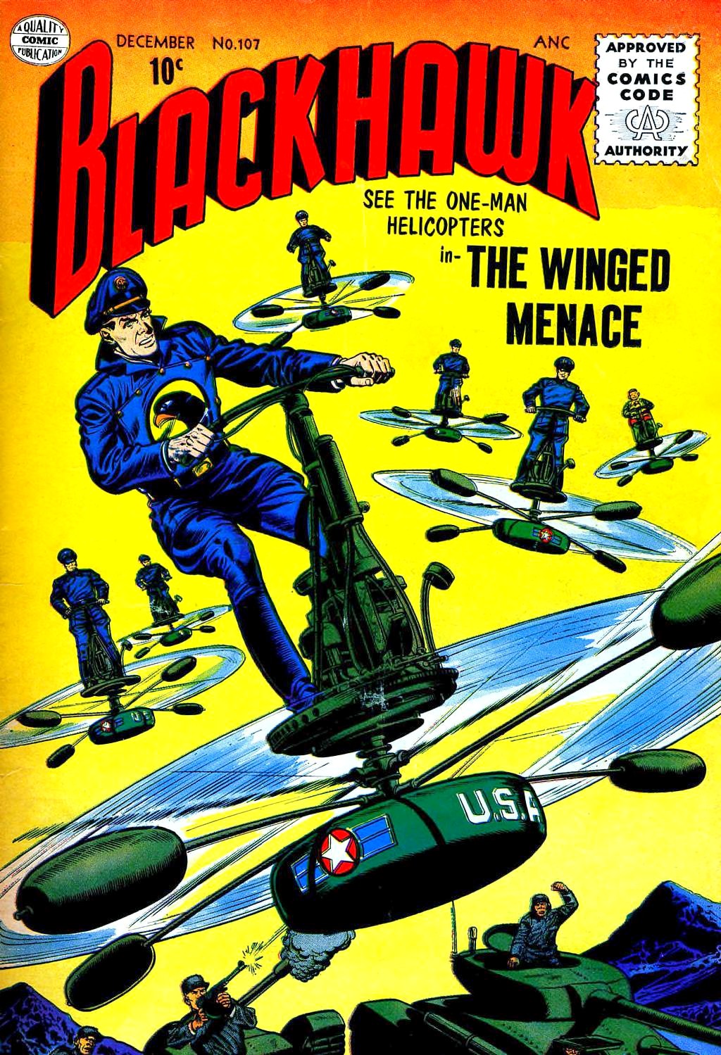 Blackhawk #107 cover