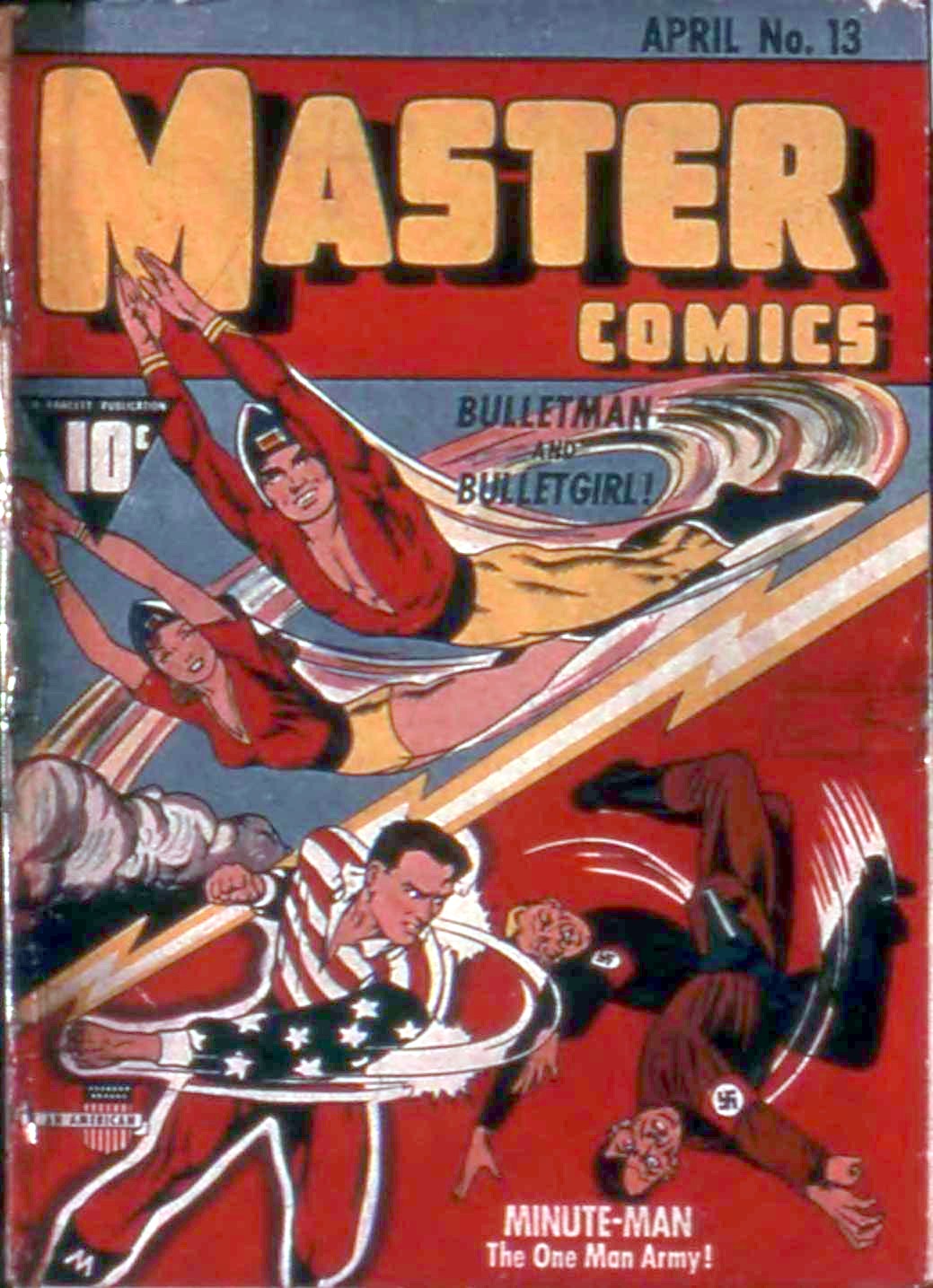 Master Comics #13 cover