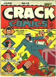 Crack Comics #13 cover