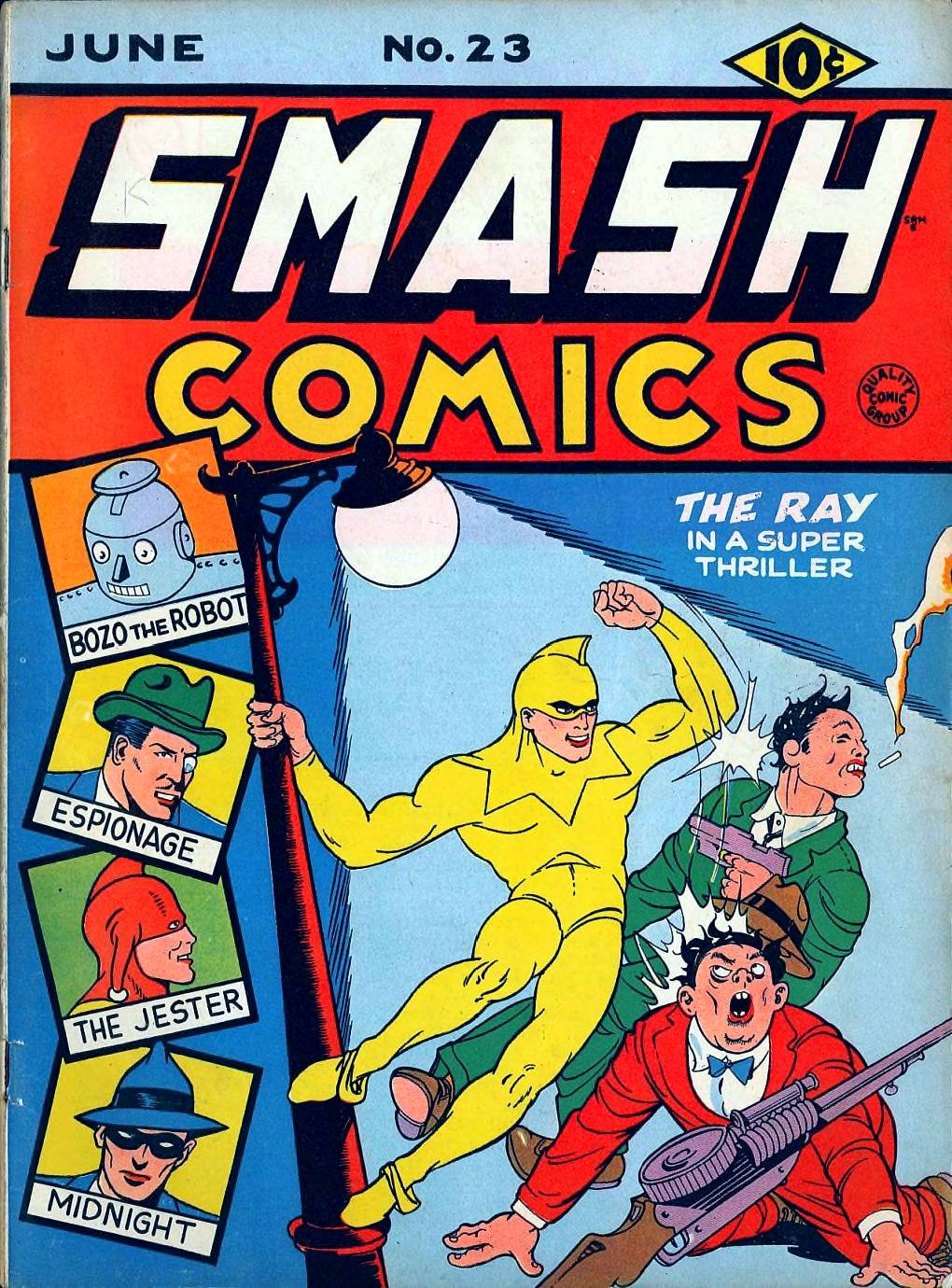 Smash Comics #23 cover
