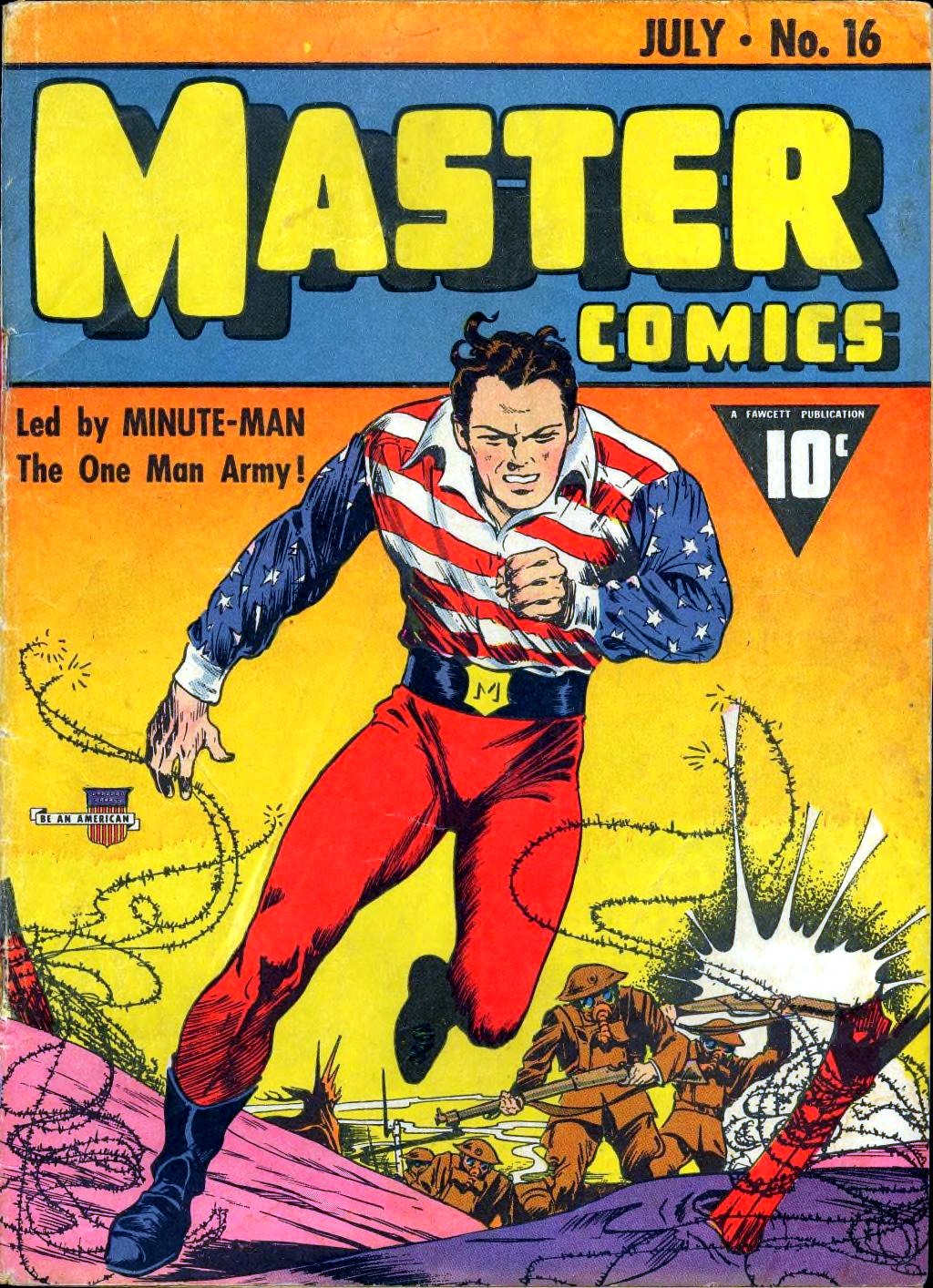 Master Comics #16 cover