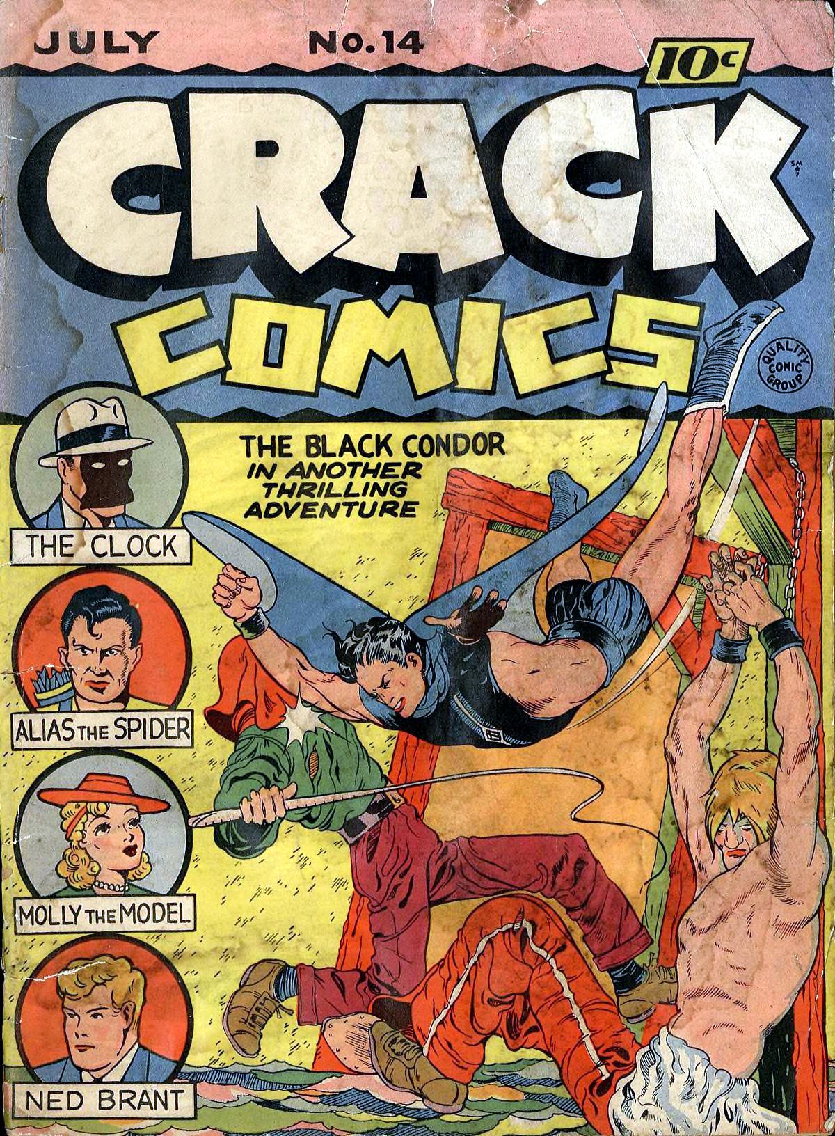 Crack Comics #14 cover