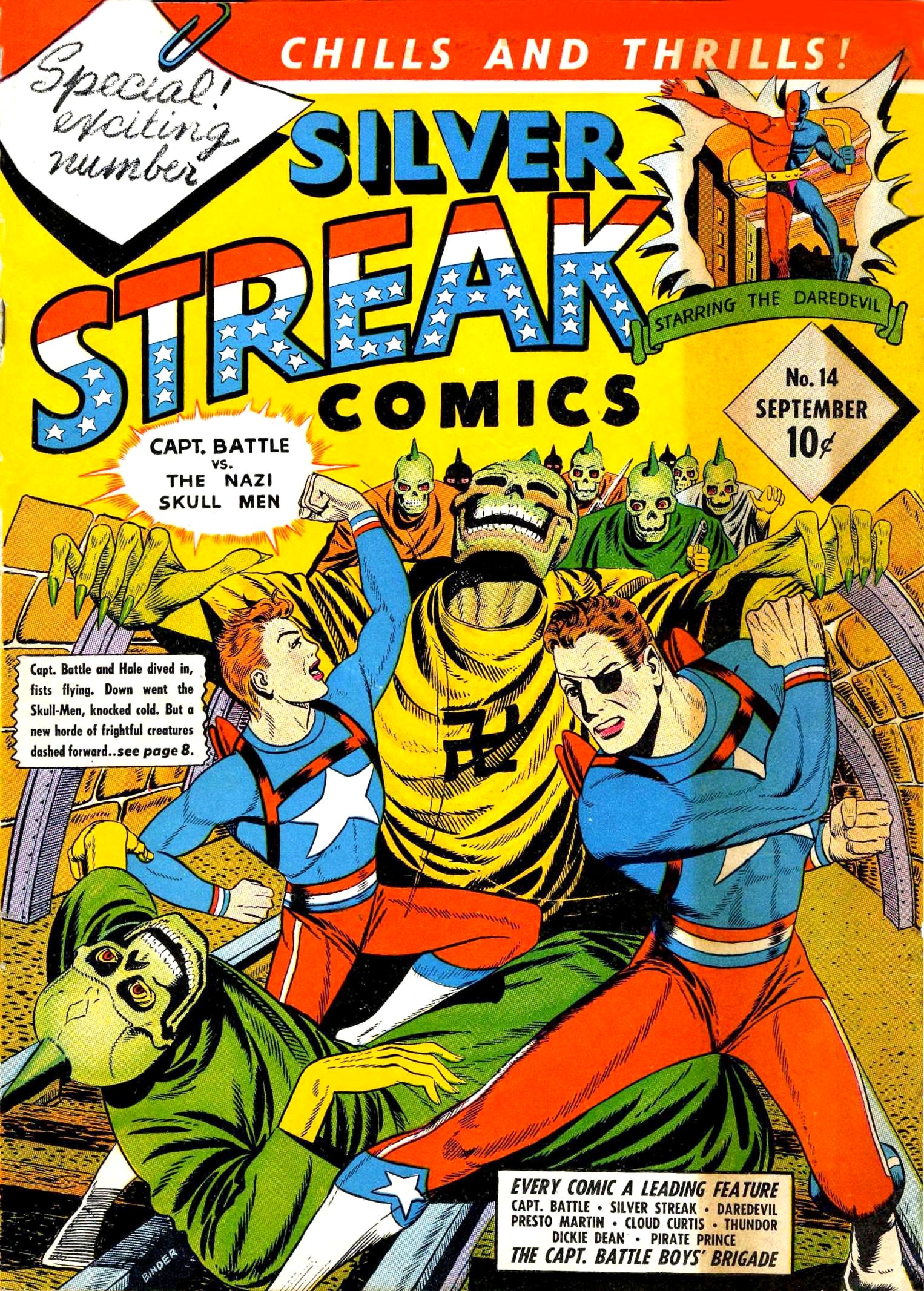 Silver Streak Comics #14 cover