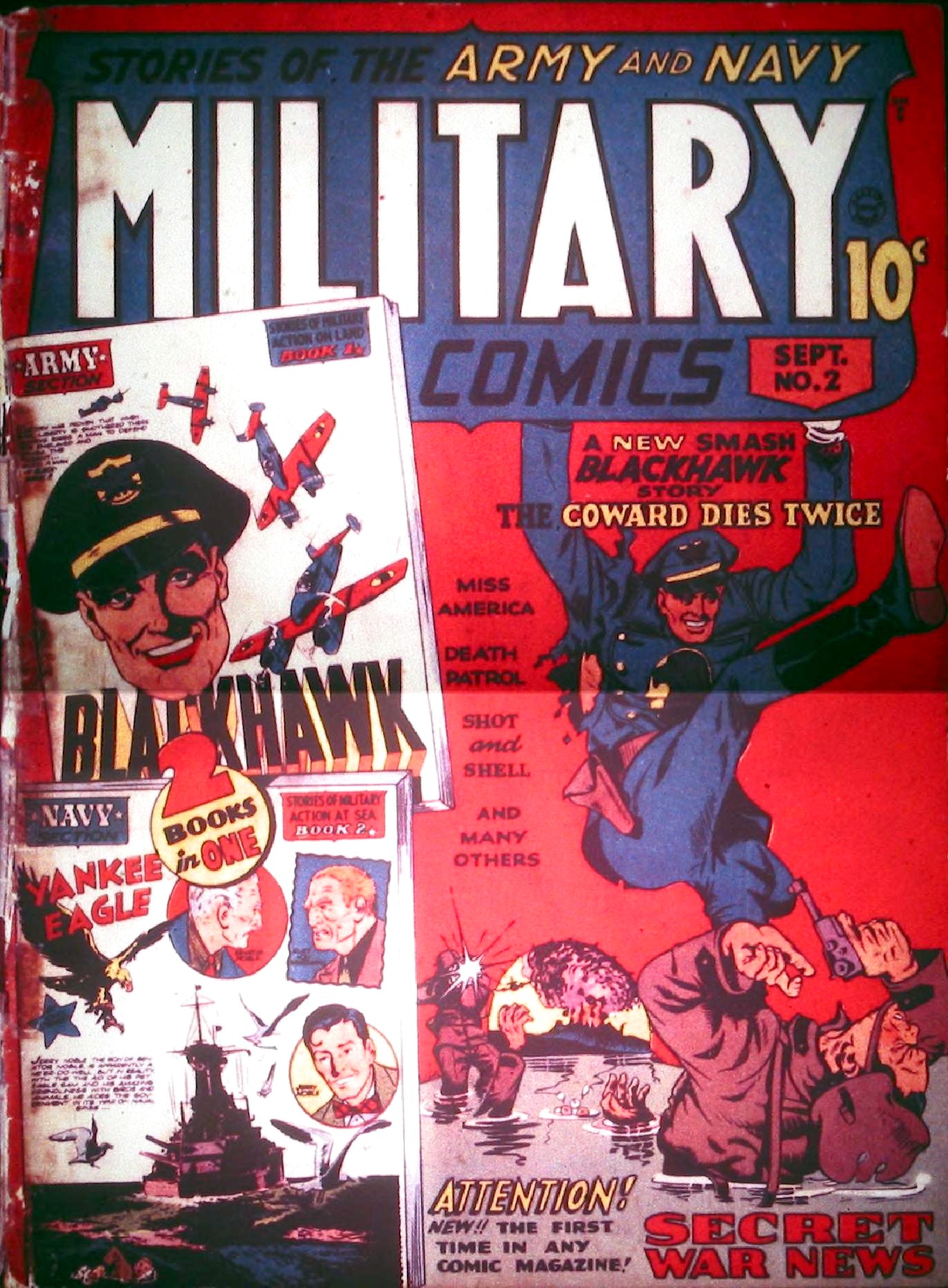 Military Comics #2 cover