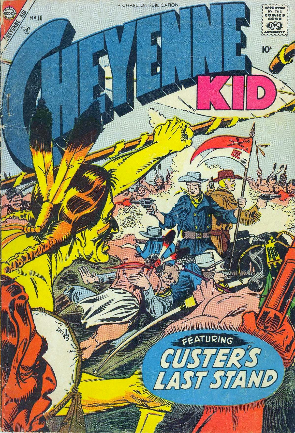 Cheyenne Kid #10 cover